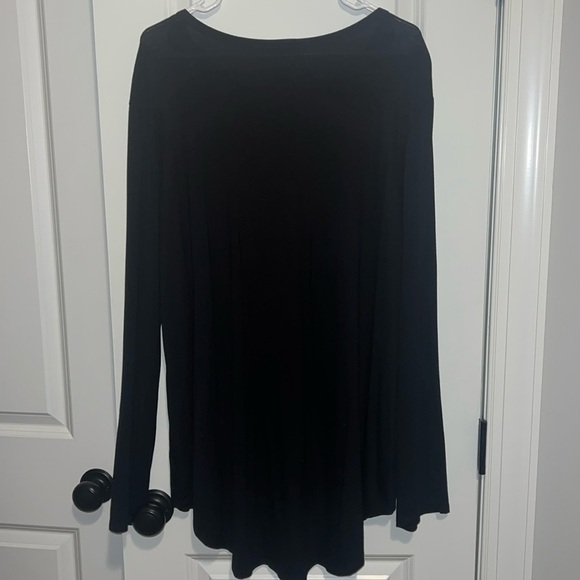NWT Color Bear 2X Tunic Be Mine Valentine’s Day Long Sleeve Shirt black ♥️ - Picture 2 of 6